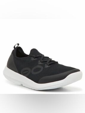 OOFOS 00mg Sport LS recovery shoes in black Mens size 10.5